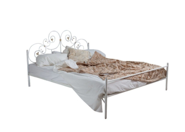 Кованая кровать Афина 1.6 с одной спинкой