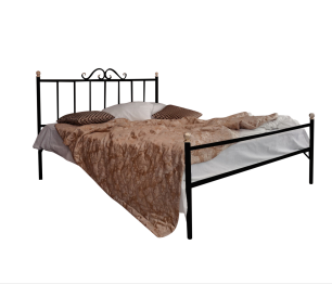 Кованая кровать Оливия 1.8 с одной спинкой