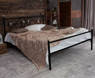 Кованая кровать Камелия 1.8 с одной спинкой